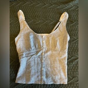 Striped Sleeveless Top